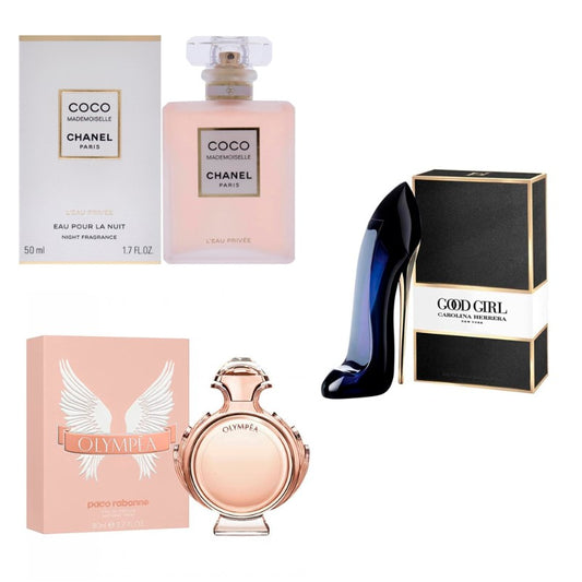 ¡COMBO X3 DE PERFUMES PARA MUJER