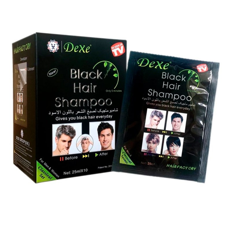 ¡SHAMPOO CUBRE CANAS SACHETS X 10!