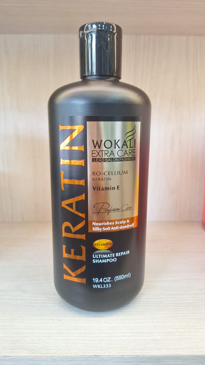 ¡SHAMPOO KERATIN CON VITAMINA E!