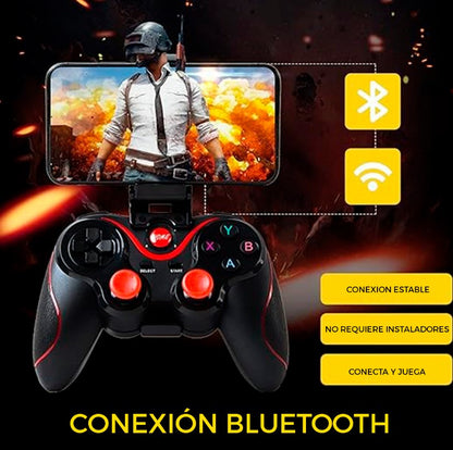 CONTROLADOR DE JUEGO INALÁMBRICO CON BLUETOOTH